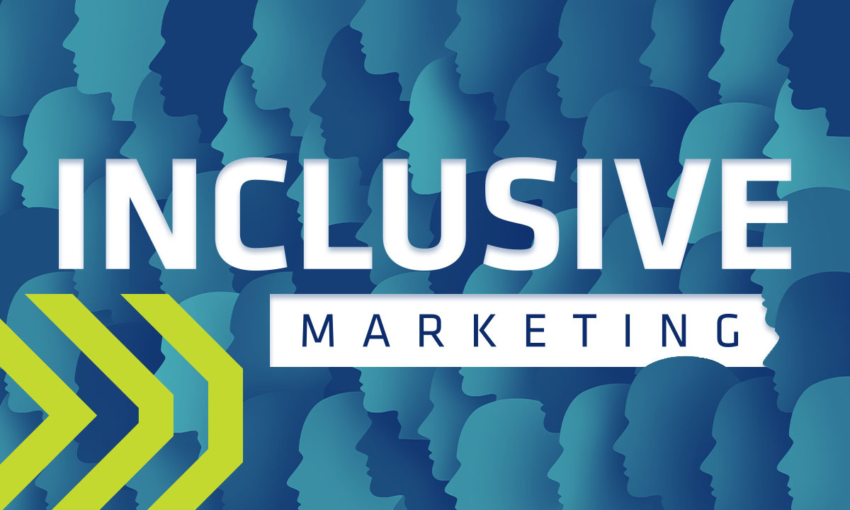 Graphic that says Inclusive Marketing