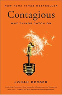 Book Cover of Contagious Why Things Catch On