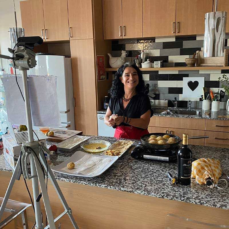 Virtual Cooking with Allessandra