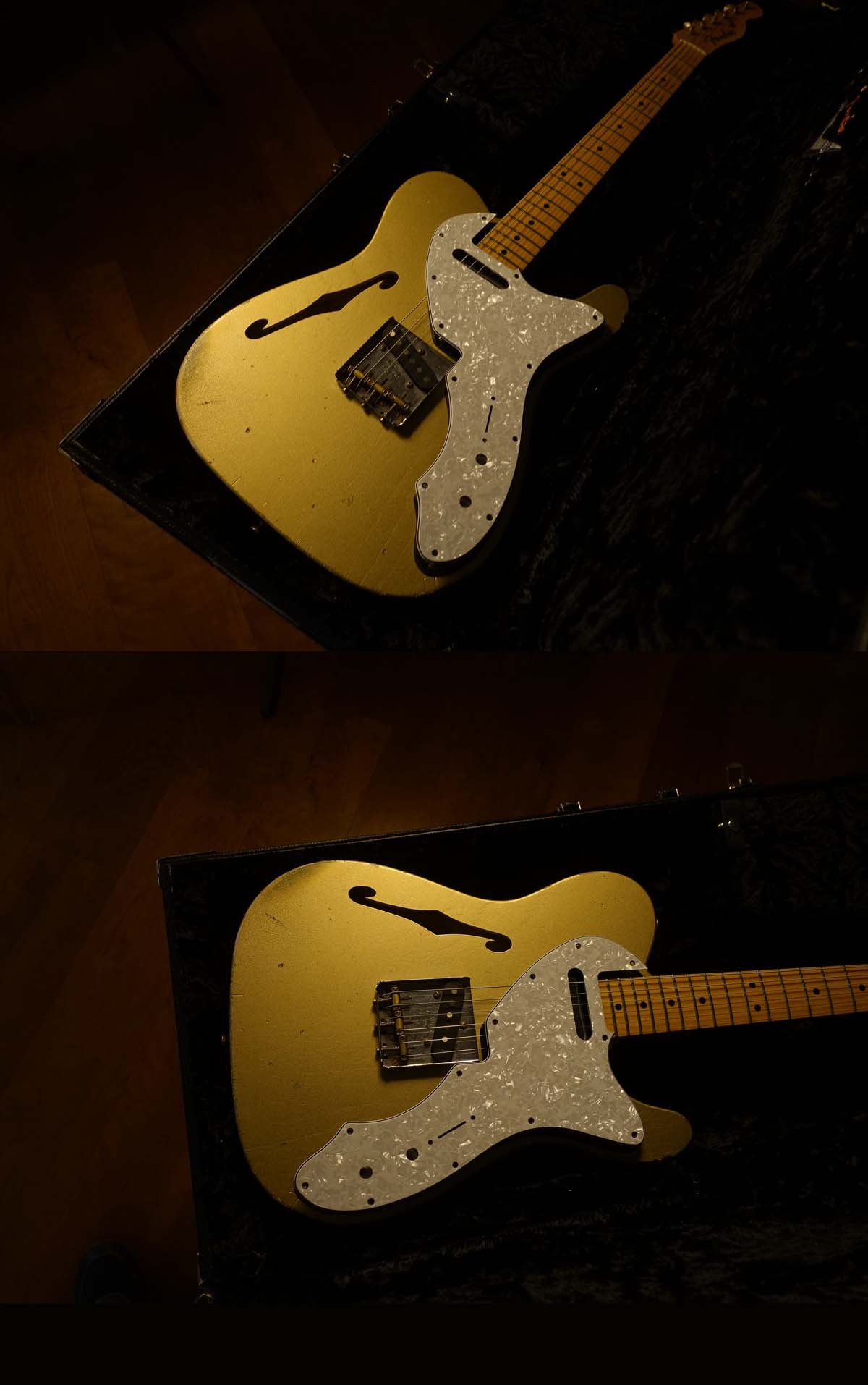 gold thinline telecaster