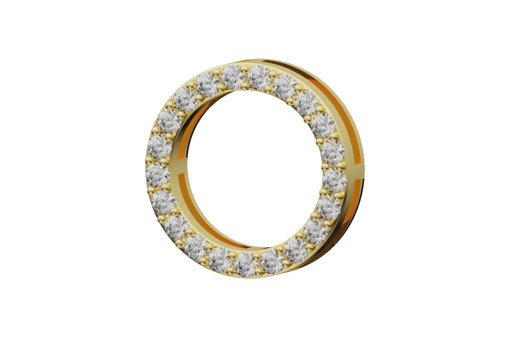 Circle Halo Pendant