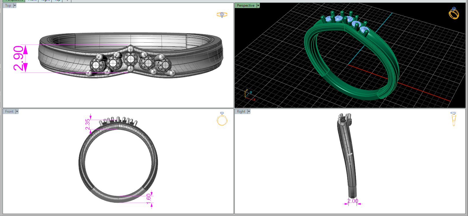Ring Measurements