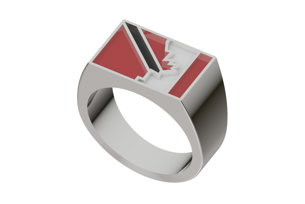 Flag Signet Ring