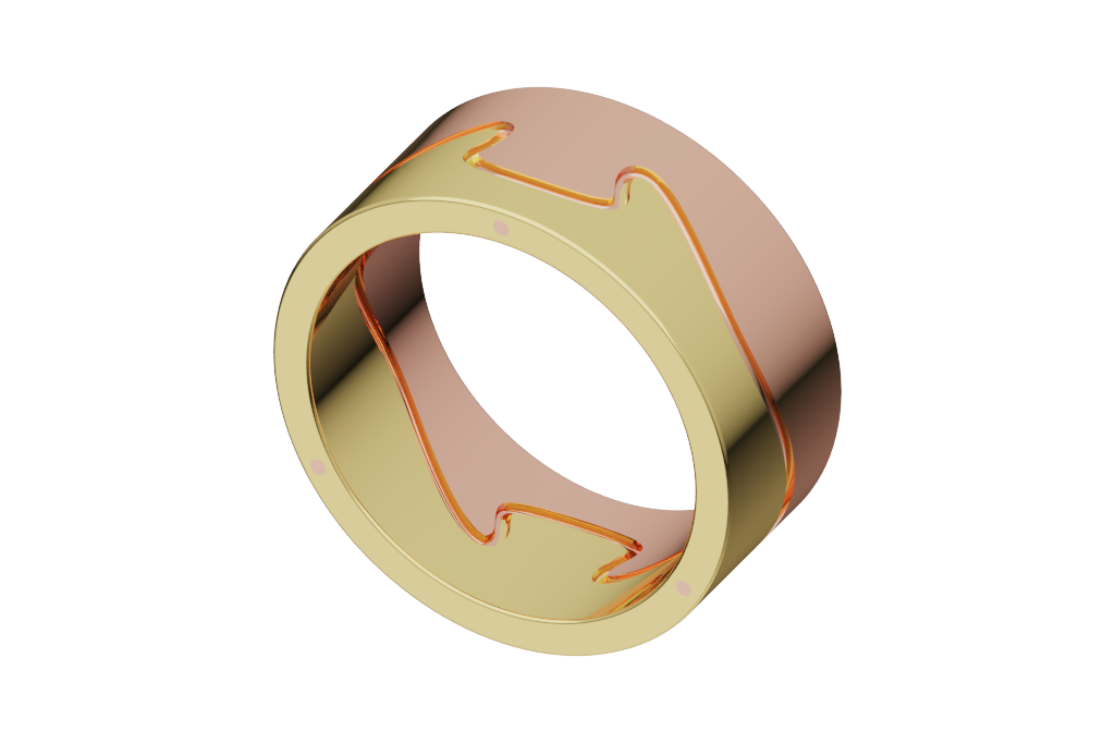 Puzzle Flat-Profile Band
