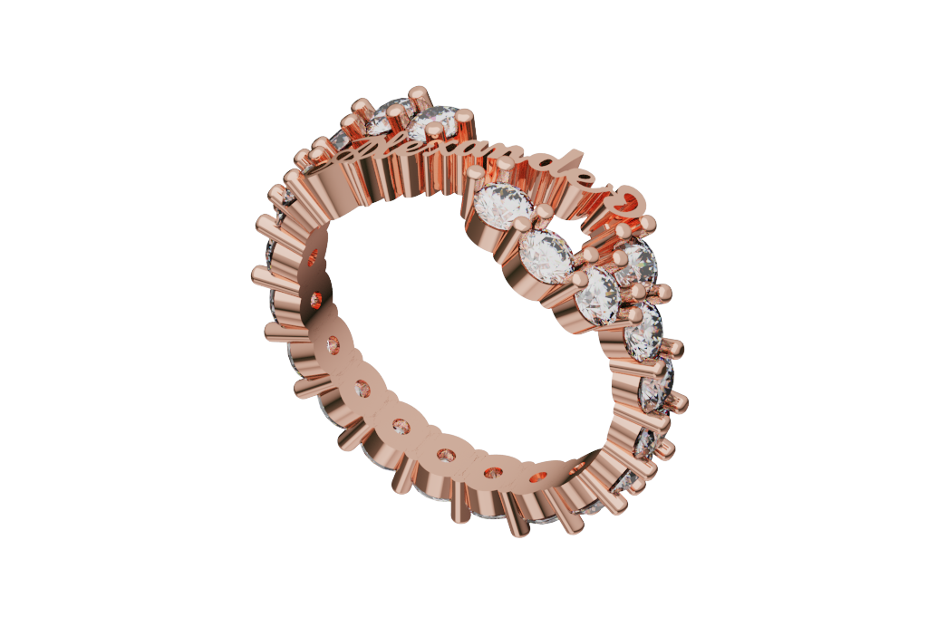 Round Eternity Full-Eternity Full Ring
