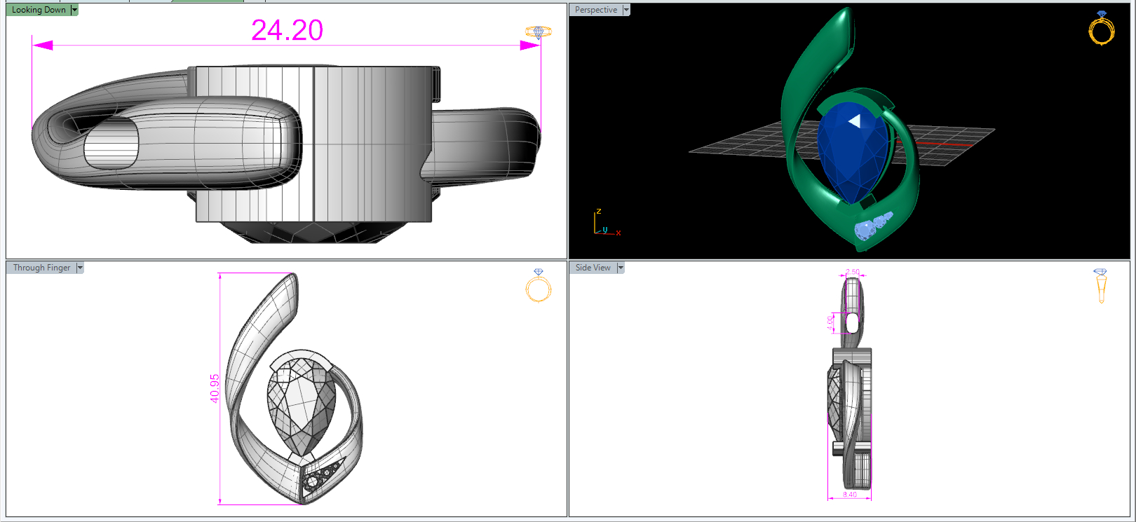 Pendant Measurements
