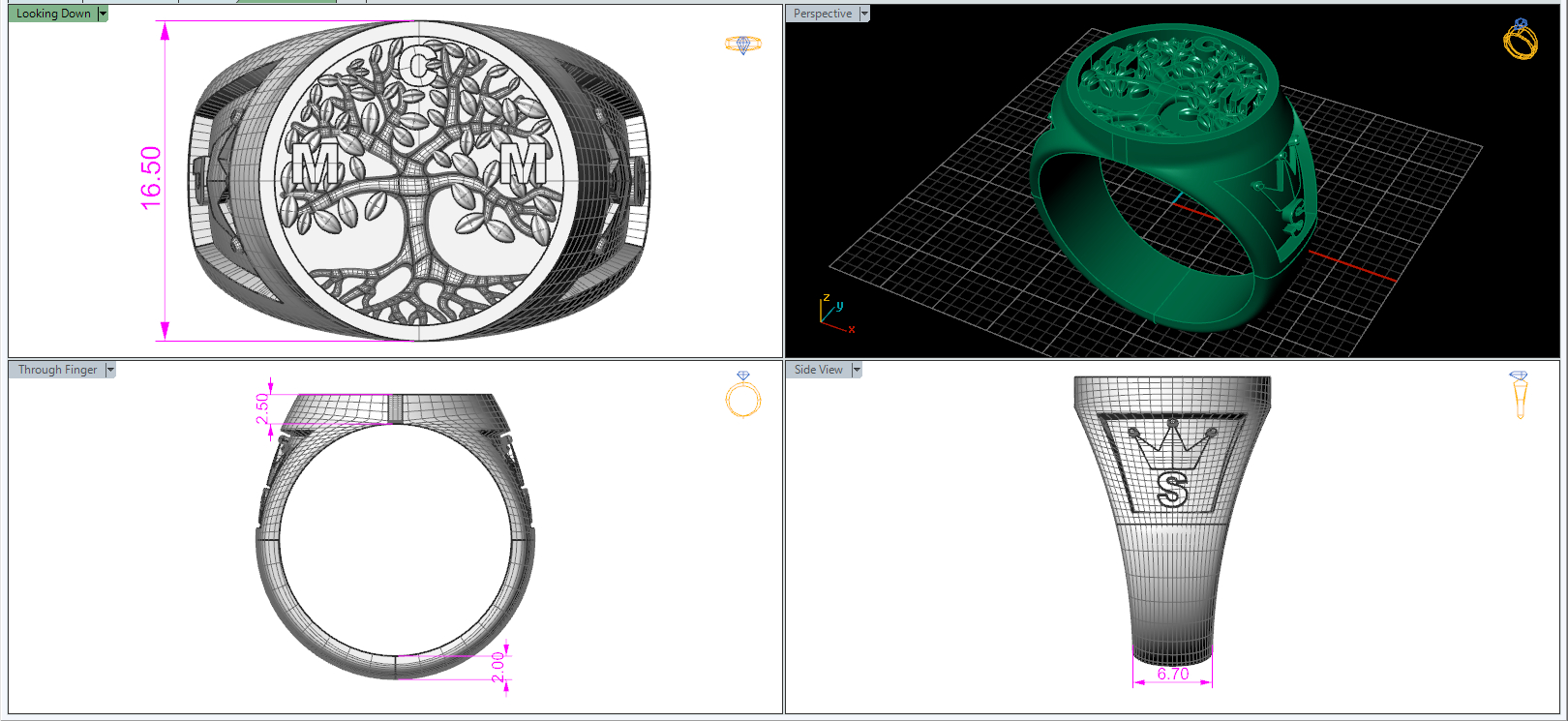 Ring Measurements