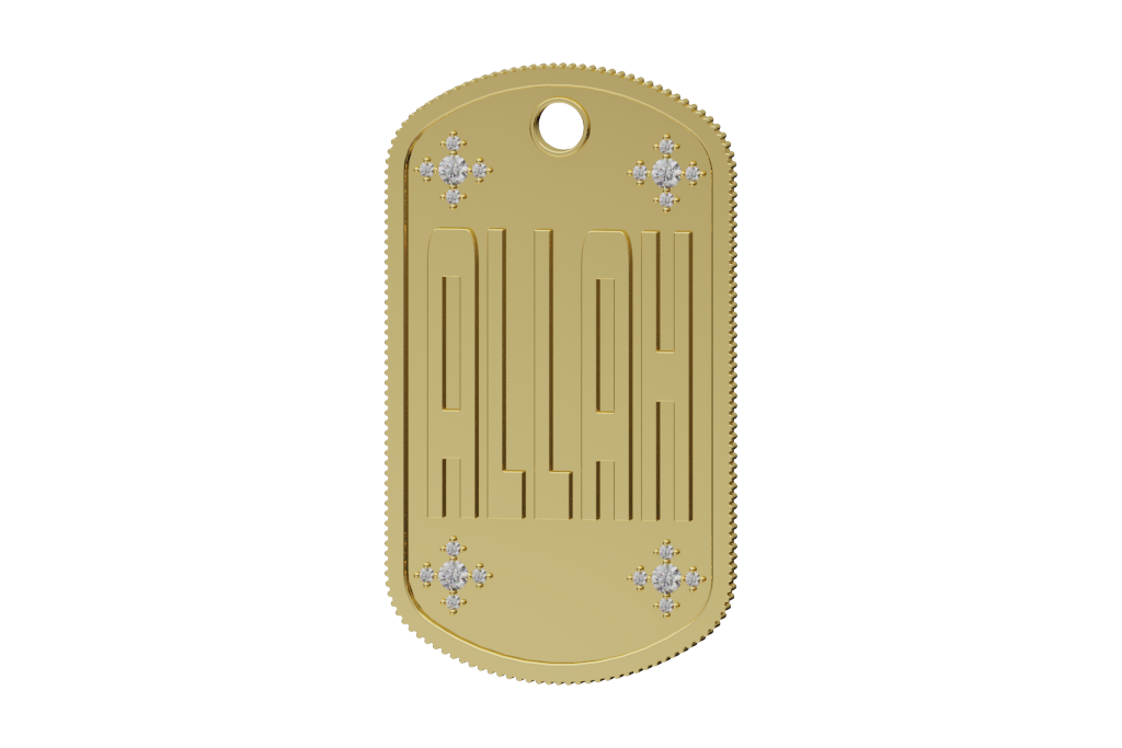 Allah tag pendant