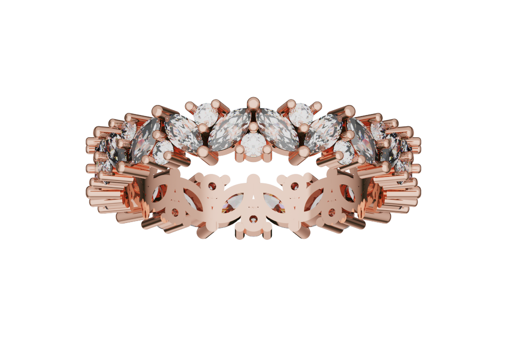 Marquise Eternity Band