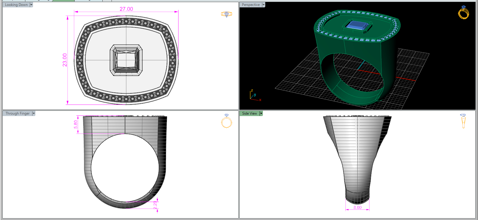Ring Measurements