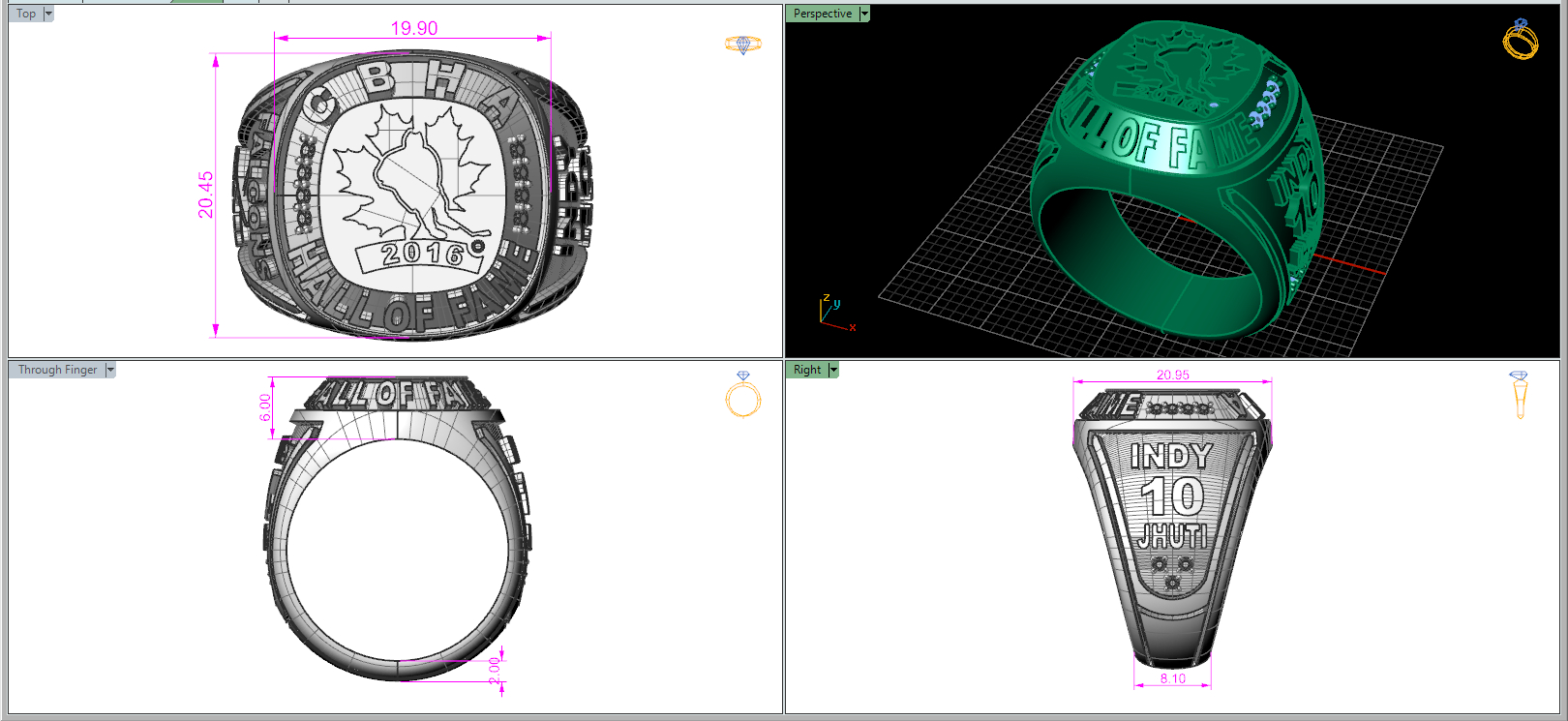 Ring Measurements