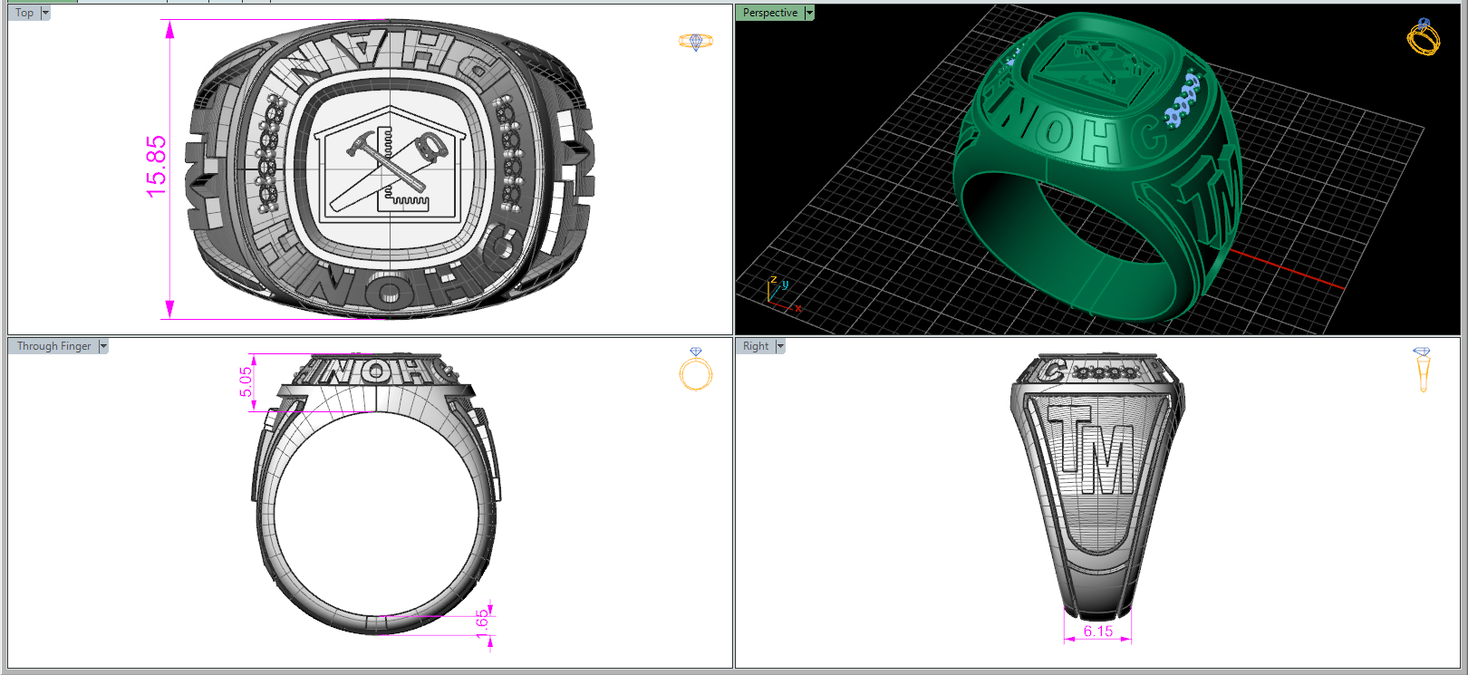 Ring Measurements