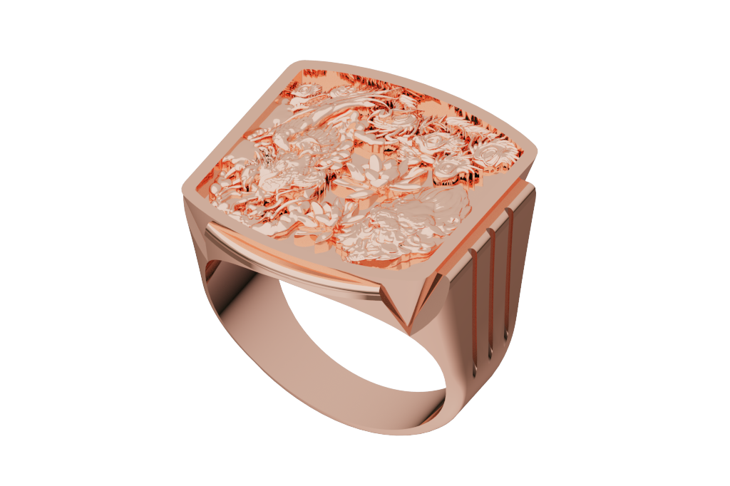 Lion Signet Ring