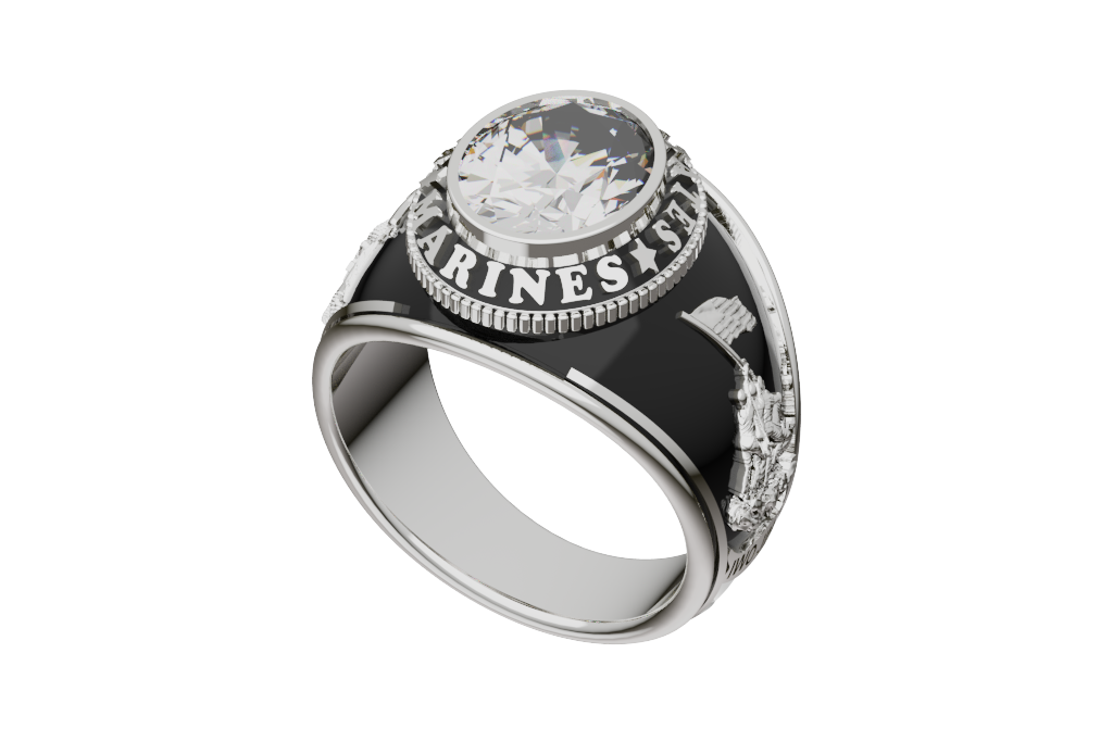 Bezel-Set Ring