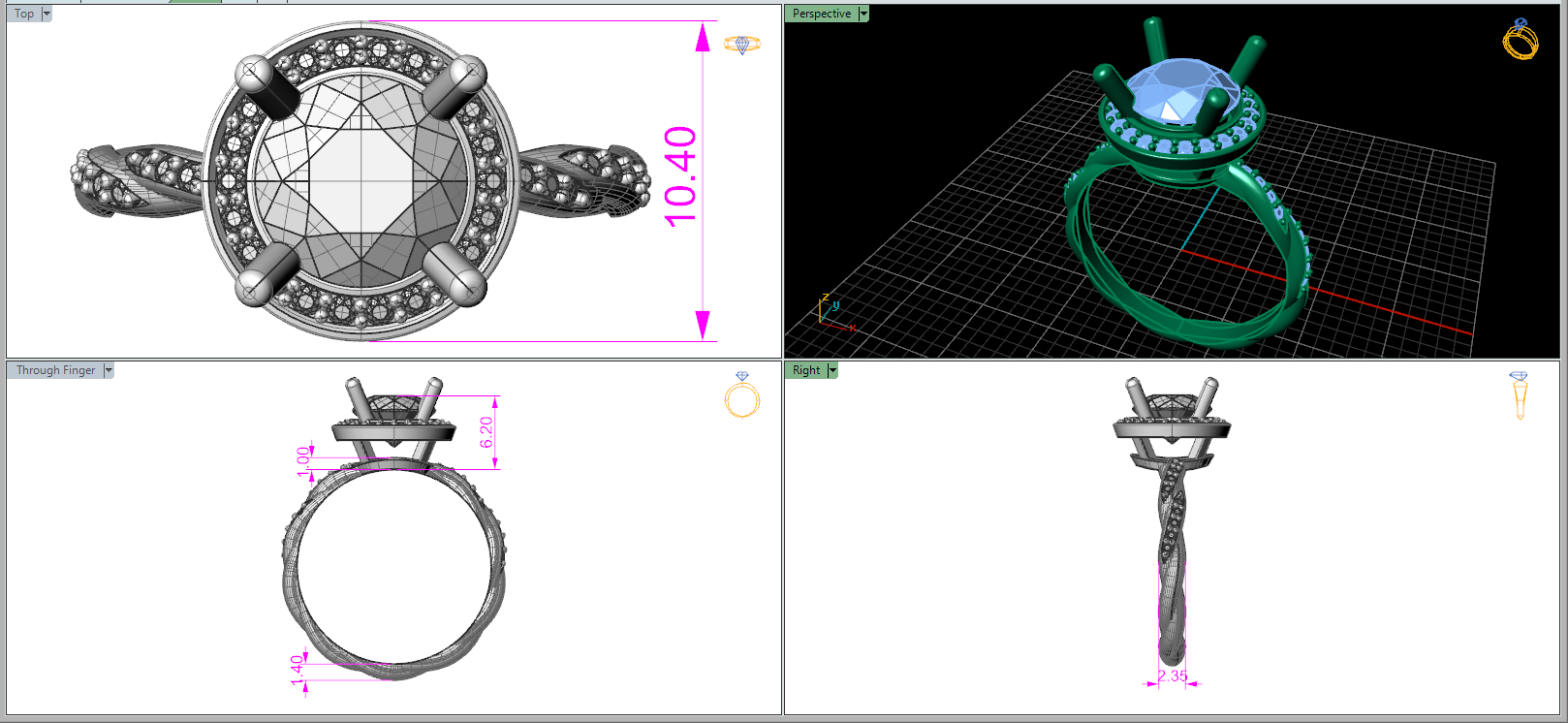 Ring Measurements