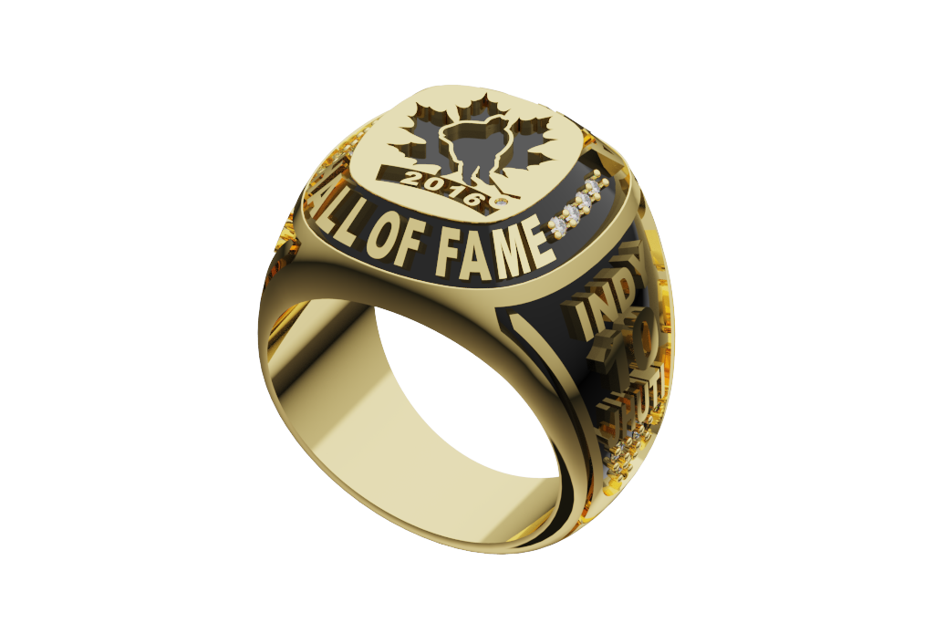 Crest Pave Leaf Ring