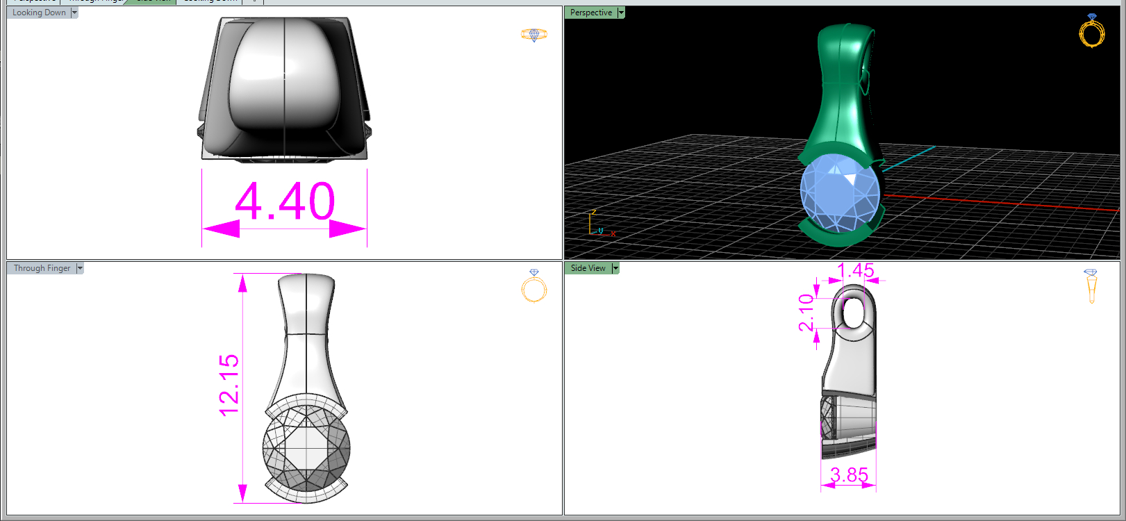 Pendant Measurements