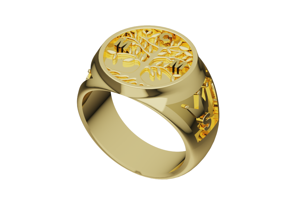 Oval Tree of Life Ring