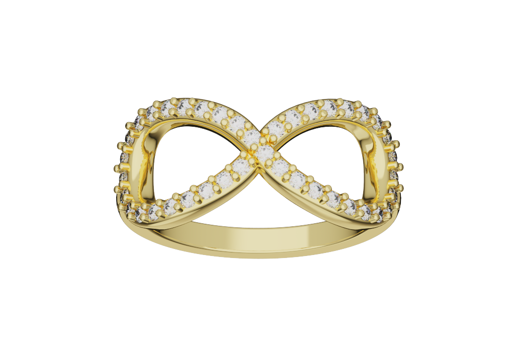 Infinity Pave Band