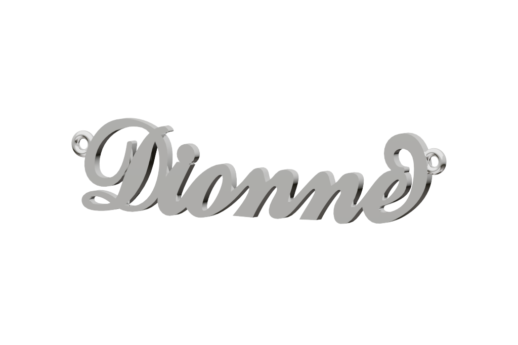 Nameplate Pendant
