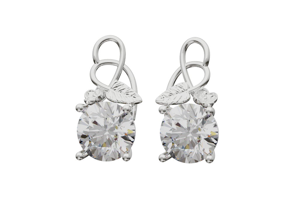 Leaf Drop Earrings