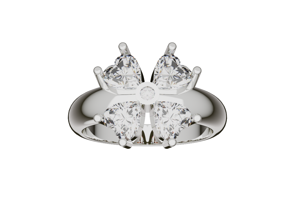Cocktail Floral Ring