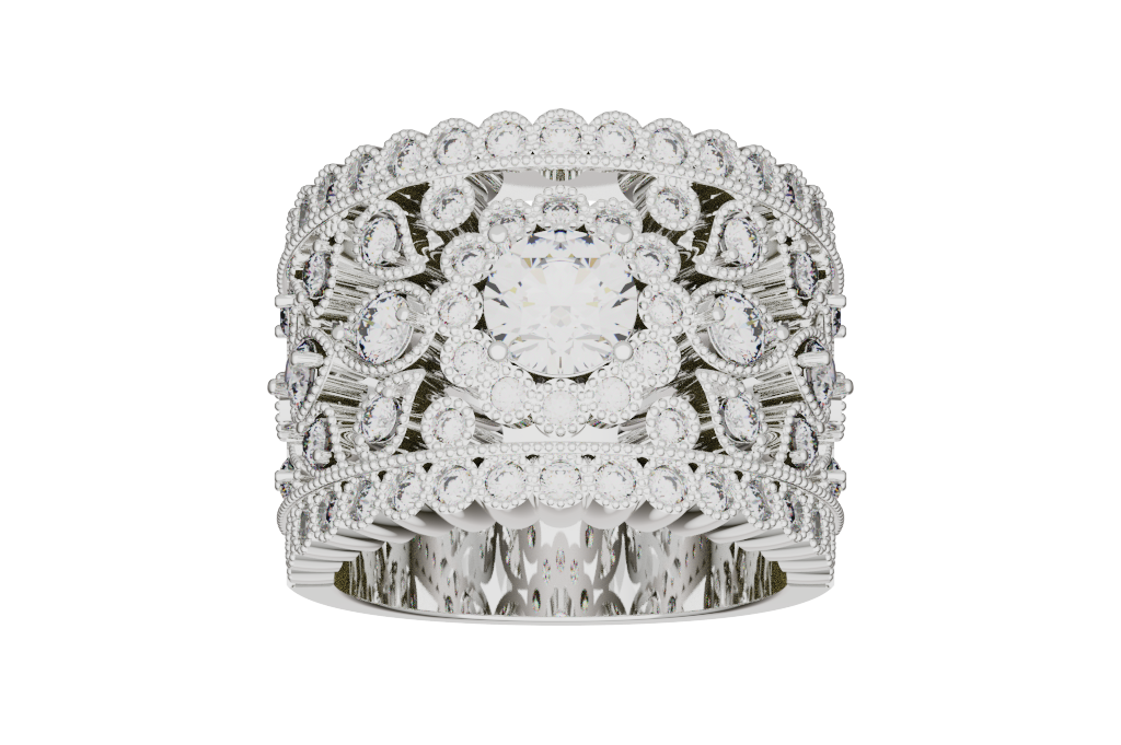 Round Halo Mounting Ring