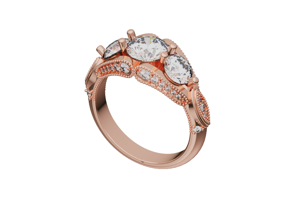 Cocktail Ring Sculpted Gallery