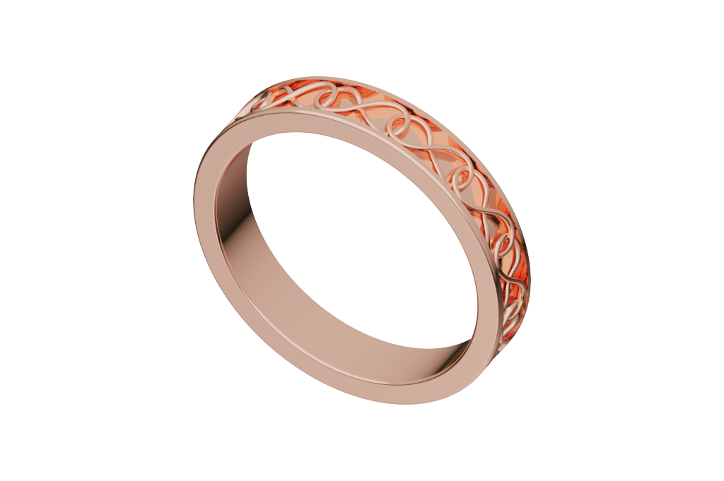 Infinity Wedding Band