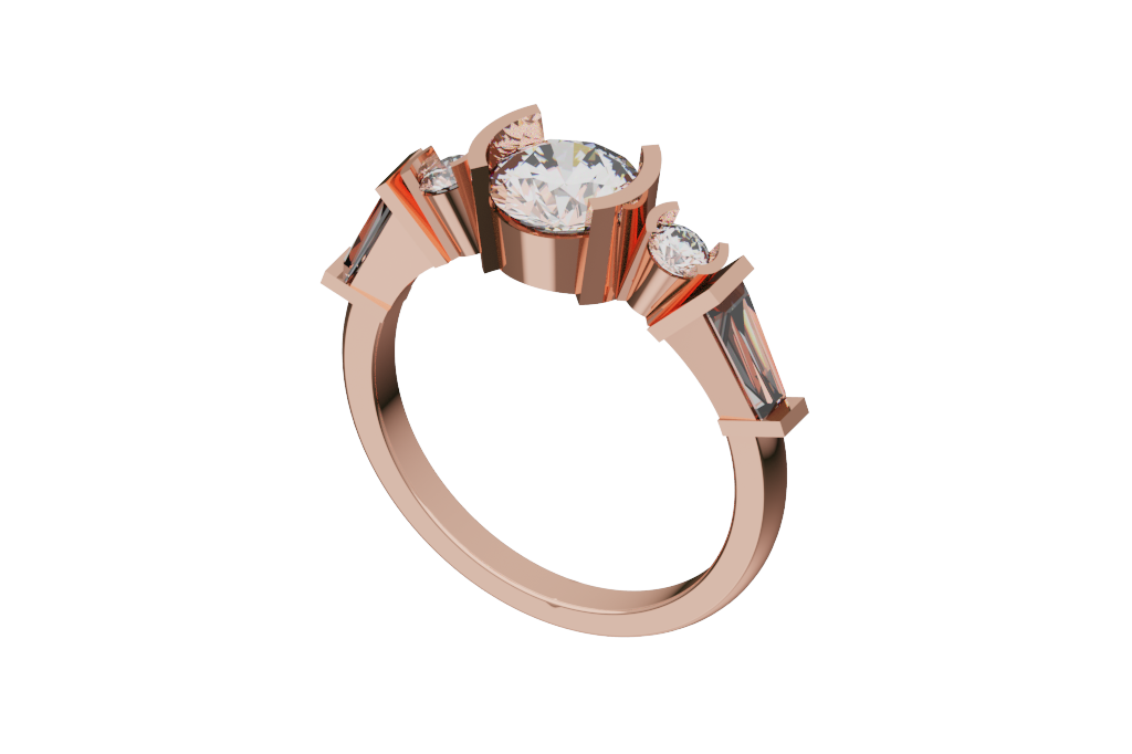 Five-Stone Bridal Ring