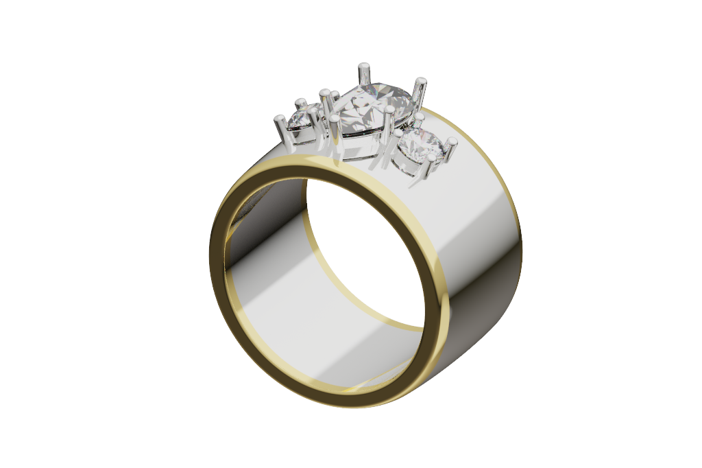 Pear Cocktail Ring