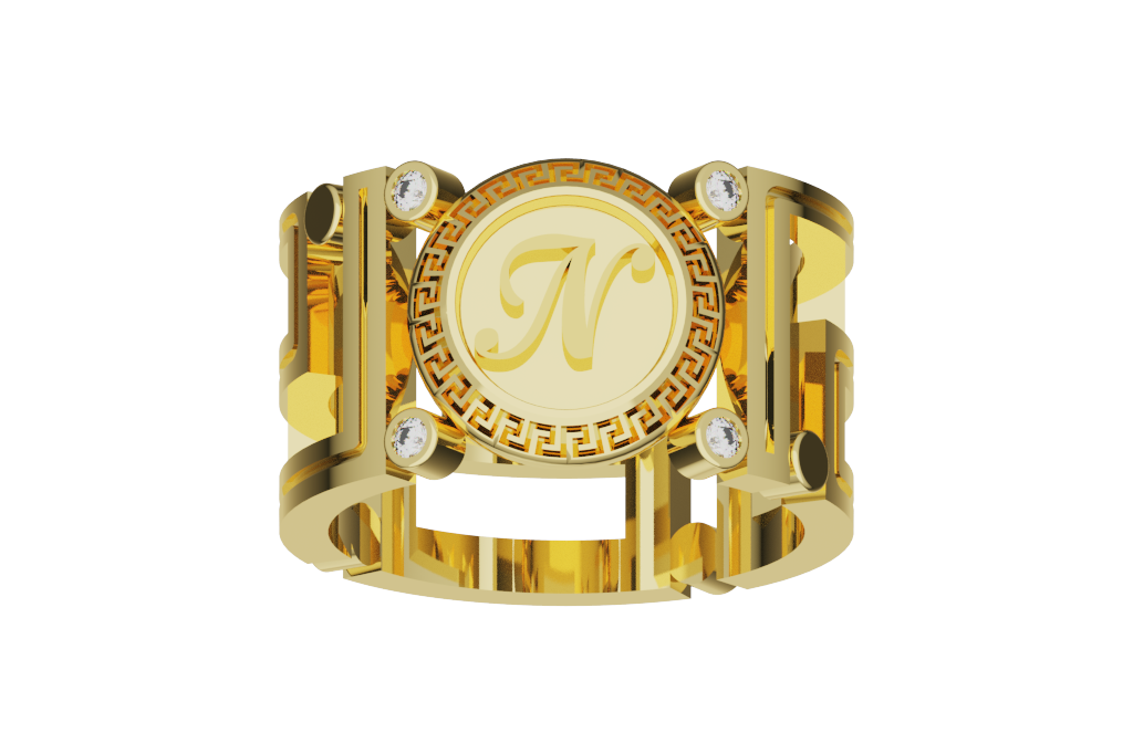 Greek Cocktail Ring 