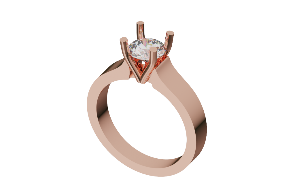 Marquise Solitaire Ring