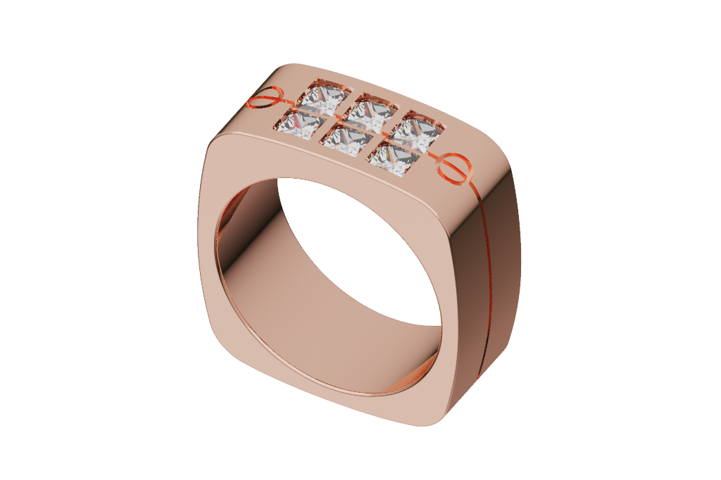 Princess Statement Cocktail Ring