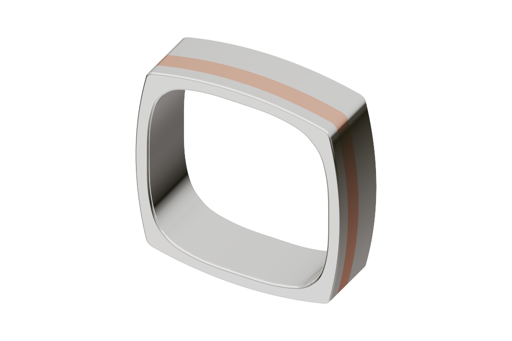 Square Two-tone Band