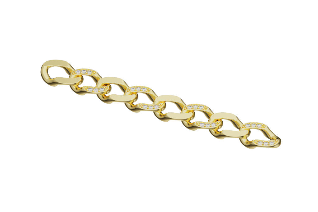 Oval PaveLink 