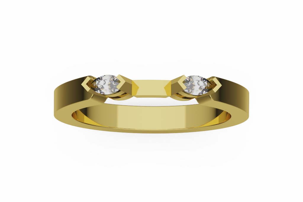 Marquise Accent Semi Mount Ring Finding