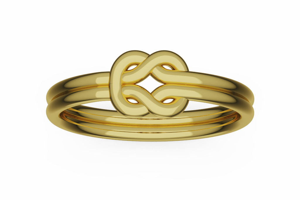 Open Infinity Knot Fashion Band
