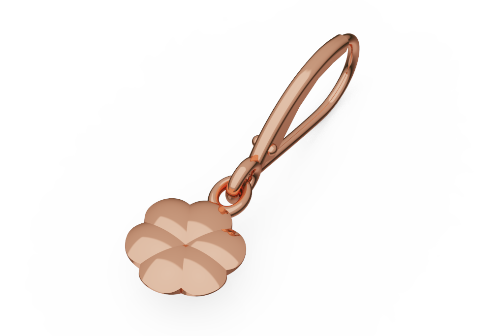 Four Leaf Clover Dangle Charm