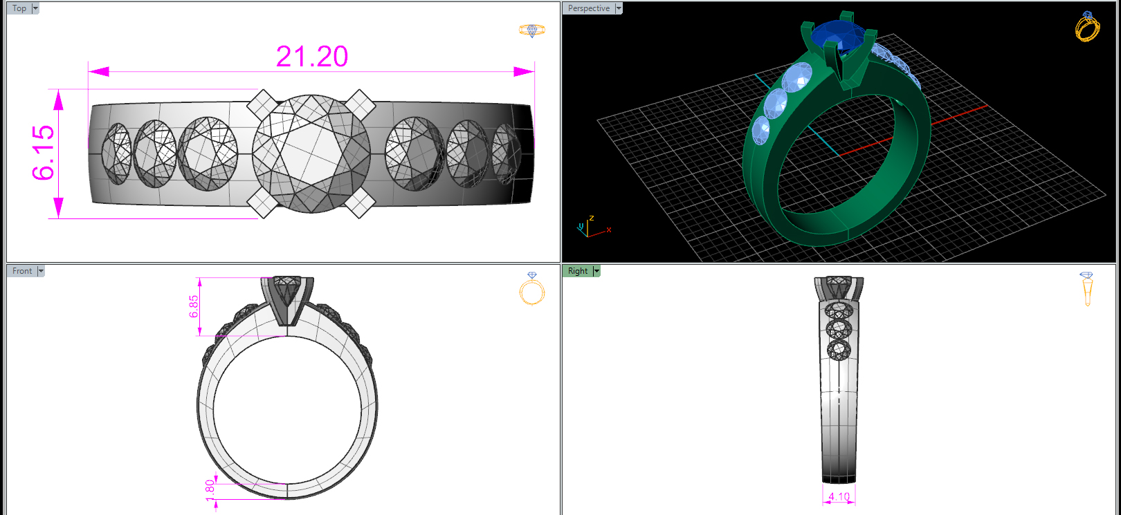 Ring Measurements