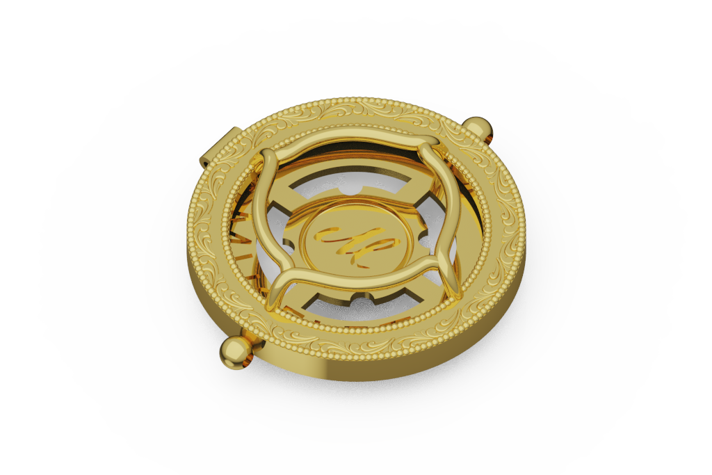 Round Beaded Open Frame Finding