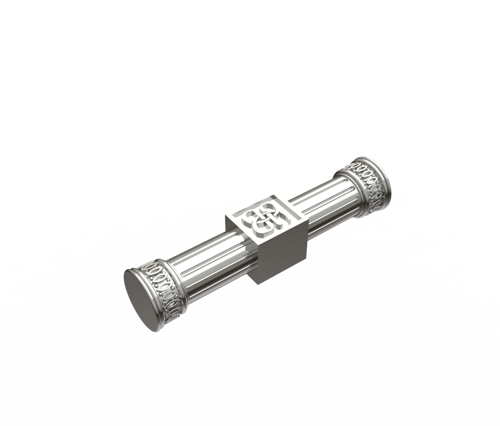 Engraved End Cap Bar Finding