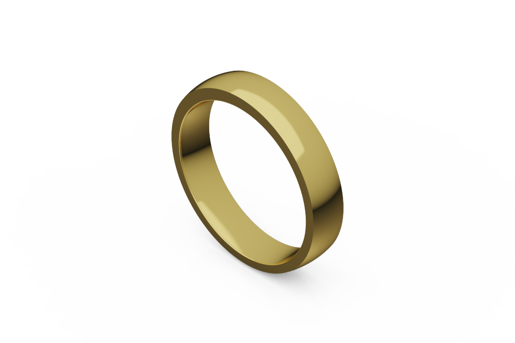 Classic Plain Wedding Band