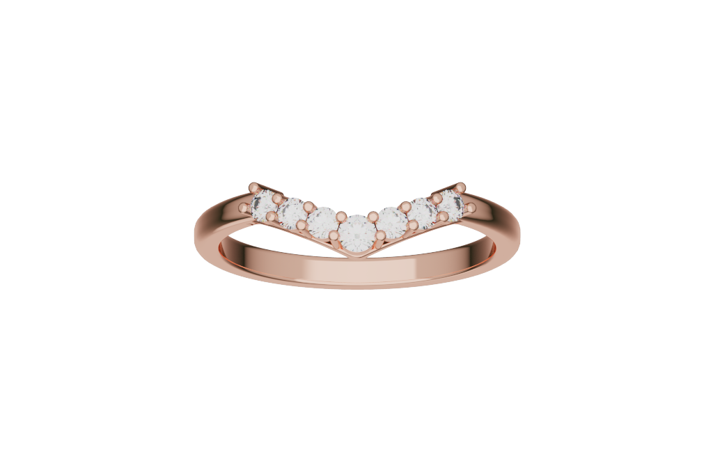 Chevron Slim Band