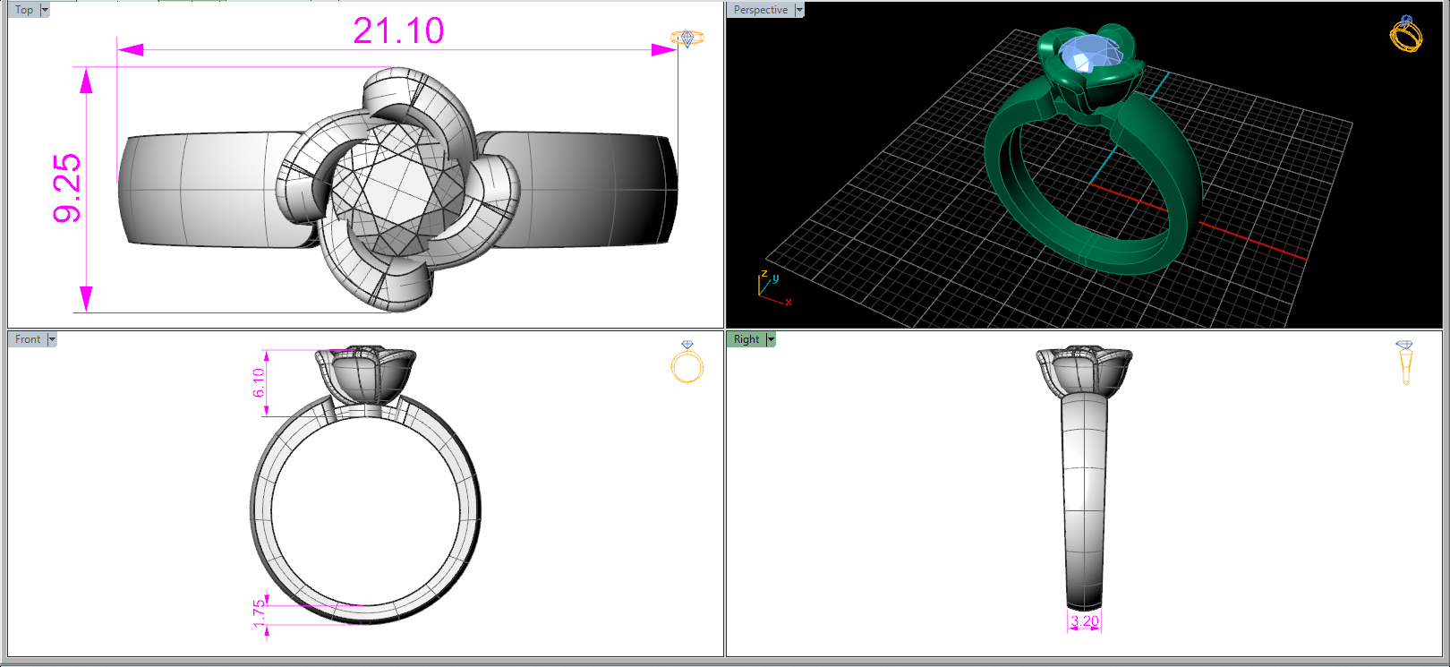 Ring Measurements