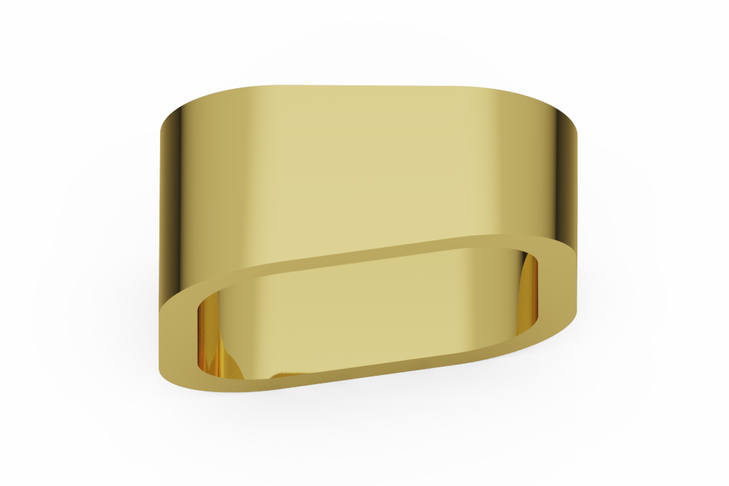 Wide Asymmetrical Open Cuff Band