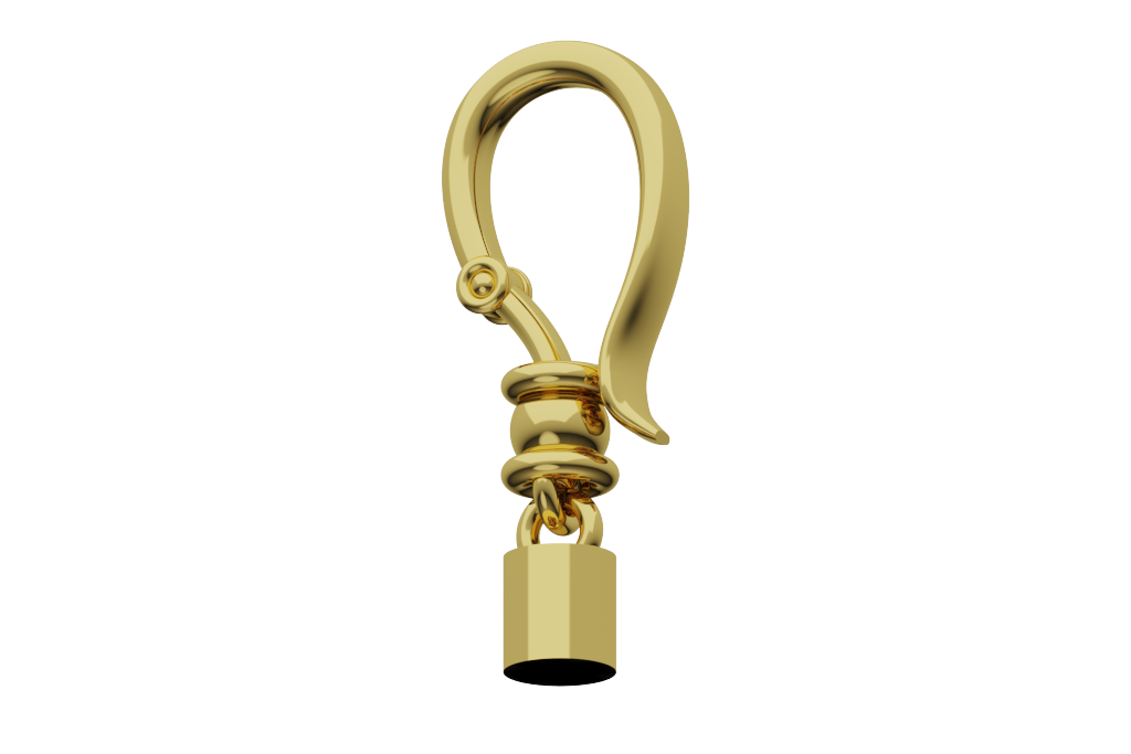 Hook  Finding With Cup End Cap
