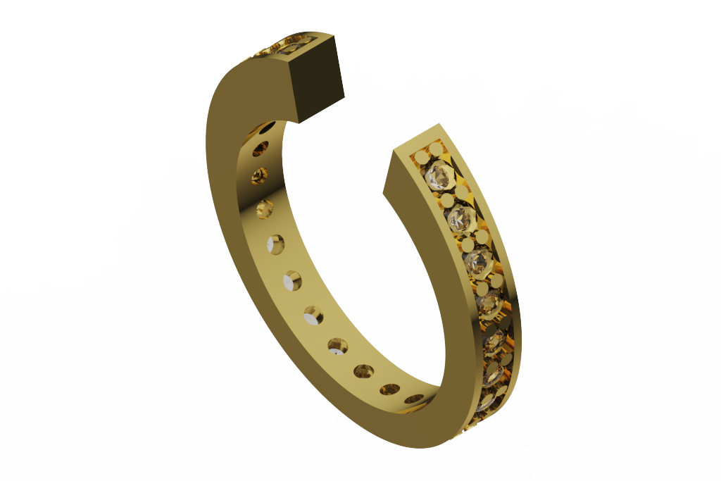 Open Diamond Ring