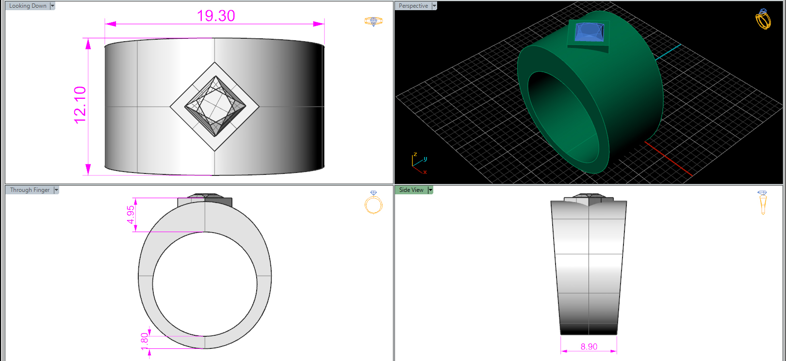Ring Measurements