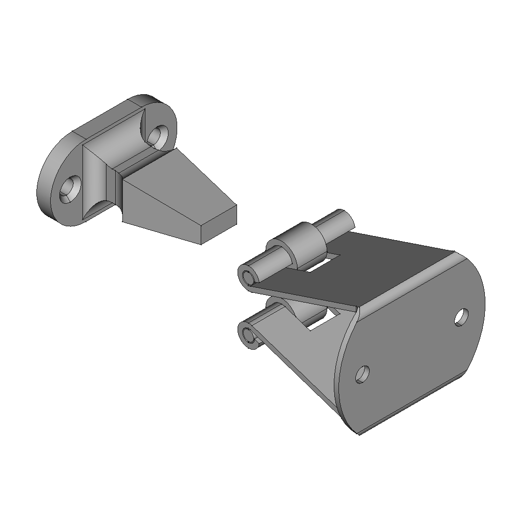 Bloque-porte rouleaux de rétenue inox 34x20 mm Osculati - Bloque-po